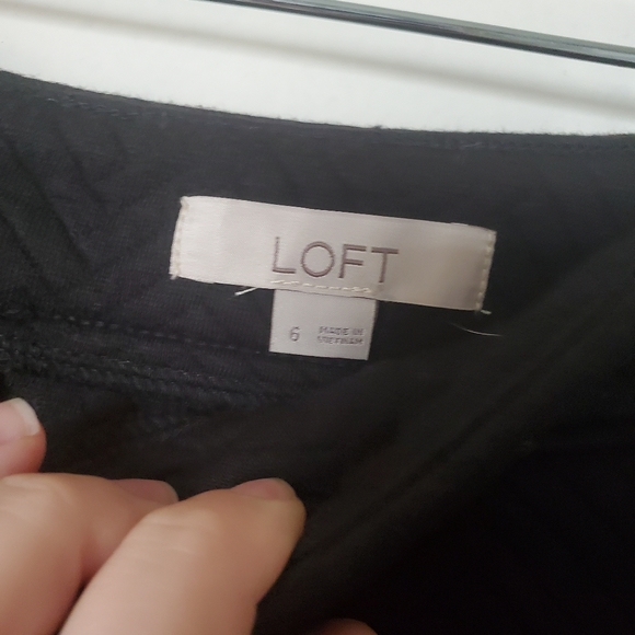 Loft black mini skirt - Picture 3 of 6